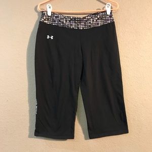 Size S Women’s Under Armour Leggings Purple Dots